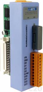 I-8073 MultiMediaCard Module, 4 DI, 4 DO, Isolation, Parallel Bus