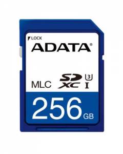 IDC3B-256GM 256GB ADATA Industrial SD Card IDC3B, MLC, R/W 95/69MB/s, 3K P/E cycles, Standard Temperature -25...+85C