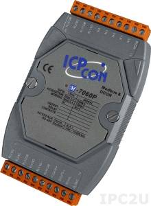 M-7060P Isolated Digital I/O Module, Modbus, EMS Protection