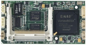 VSX-6100-V2 2.5&quot; Vortex86SX 300MHz SoC Tiny Board with 128MB DDR2 RAM, LAN, 3xRS-232, 2xUSB, GPIO, CF