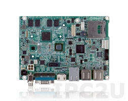 WAFER-OT-Z670-R10 EOL / Phase Out 3.5&quot; Embedded Intel Atom Z670 1.5GHz CPU Card, Intel SM 35 Chipset, 1GB DDR3 on-board, HDMI/LVDS, LAN over USB2.0 (AX88772A), 4xCOM, 7xUSB 2.0, SATA with 5V Power on Pin 7, Audio, 12V DC-In