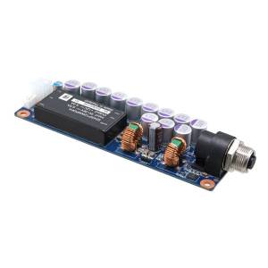 EPM-1721 DC to DC Railway power Module, Input Voltage 9-36VDC and Output Voltage 12VDC, 5000mA Max current, 60W Max, with M12 input and 4pin AT output connector, -40..85C Wide temp.
