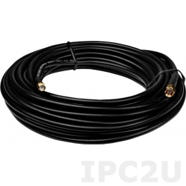 3S009 RG58A/U cable, 10 meter long SMA male to SMA female, 5V