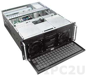GHI-441 19&quot; Rackmount 4U Chassis, EATX, 8x5.25&quot;/1x3.5&quot; FDD/4x3.5&quot; HDD Drive Bays, without P/S