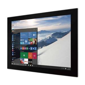 R15IB3S-GCC3 Fanless Panel Computer 15&quot; TFT LCD, 1024x768, projected capacitive touch, Intel Celeron Quad Core N2930 1.83GHz, 4GB RAM, 64GB mSATA SSD, IP65 Front, 12VDC-in