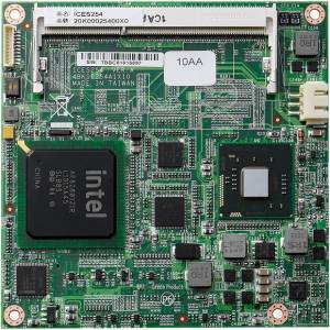 ICES-254-2800 COM Express Type 2 compact module with Intel Atom N2800 1.86GHz/ ICH10R/ DDR3/ GbE/ 4SATA/ IDE/ LVDS/ 5x PCIe and HDMI