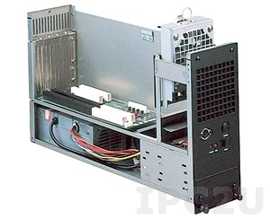 GHB-B04 19&quot; Rackmount 6U Chassis, 4 Slots, 1x3.5&quot; FDD/1x3.5&quot; HDD Drive Bays, without P/S
