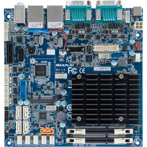 mITX-4205A Mini-ITX motherboard, Intel Pentium J4205 1.5GHz, DDR3L, HDMi, D-Sub, 2xGbE LAN, 6xCOM, 8xUSB, 5xSATA, mSATA, 1xiPCIex1, Audio