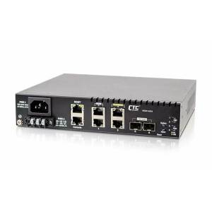 MSW-4204 Managed Gigabit L2 Carrier Ethernet Switch, 4-Port 10/100/1000Base-T, 2-Port 1G/10G SFP+, 1xCOM, 100..240 VAC, 0...50C Operating Temperature