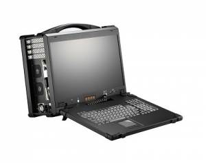 ARP840-17WD Aluminum case for a workstation with display 17.3&quot; FHD 1920x1080 TFT LCD / display interface DVI / 4 expansion slots / compartments 2x5.25&quot;/1x2.5 / 1xSlim DVD / 2xSpeakers 3 W / 104 keys keyboard / touchpad / 1U 600 W Power / support micro ATX