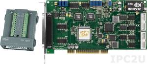 PCI-1202LU/S Multifunction PCI Adapter, 32SE/16D ADC, FIFO, 2 DAC, 16DI, 16DO, Timer, Cable Socket CA-4002x1