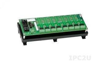 SCMPB05-2 8 Channel Backpanel for SCM5B Modules, DIN-rail Mounting