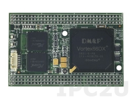 VDX-DIP-PCIRD-512 Mity-SoC Module Vortex86DX-800MHz CPU with 512MB DDR2, 10/100M Ethernet, 5xRS-232, 4xUSB, 2x GPIO 16bit, 4MB SPI Flash, AMI BIOS