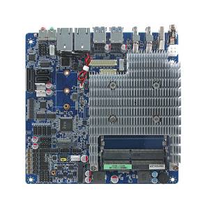 EMX-SKLUP-6100-A1R Mini-ITX with 6th Gen Intel Core i3-6100U, 2.3GHz CPU, Up to 32GB DDR4 2133, 2xSATA, HDMI, DP, LVDS, 2xGb LAN, 8xUSB,6 6xCOM, 16-bit GPIO, 1xPCIe Slot, 2xM2, SD Card, SIM, Audio, 12-24V DC, 0..60C Operating Temperature