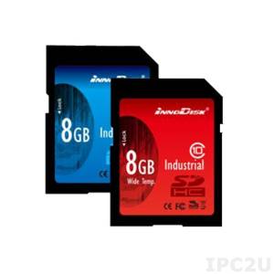 DS2A-128I81W1B 128MB Industrial SD Card, Innodisk, SLC, Wide Temperature -40..+85 C