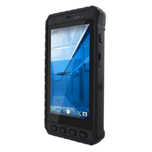 E500RM9 Rugged Industrial PDA, 5&quot; 1280x720, P-CAP Touch, IP65, ARM 4xA73 + 4xA53 2.0GHz SoC, 4GB RAM, 64GB eMMC, Wi-Fi/BT, GPS, 1xMicroSD, 1xMicro USB, 2xSIM Slot, Audio, 8/13MP cam., 5VDC-in w/ Power Plug, 3.7V 3900mAh Bat., Android 11, -10..50C