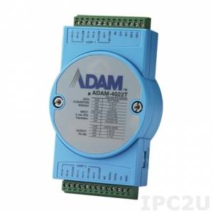 ADAM-4022T-AE 2-ch Serial Based Dual Loop PID Controller with Modbus