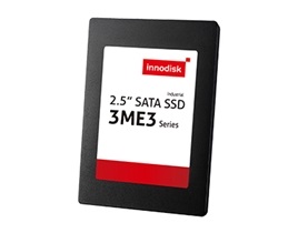 DES25-B56D08BW3QC 256GB 2.5&quot; InnoDisk Industrial 3ME3 SSD, SATA 3, MLC, Toshiba IC, R/W 415/145 MB/s, Wide Temperature -40..+85 C