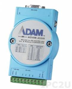 ADAM-4520I-AE RS-232 to RS-422/485 Converter, Wide Operating Temperature -40...+85°C