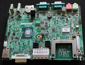 NISB-105-RU M/B KIT Mainboard, Intel Atom E3826 1.46GHz, up to 4GB DDR3L RAM, DVI-I, HDMI, 2xGbE LAN, 2xRS-232, 2xRS-232/422/485, 3xUSB, Audio, 2.5&quot; SATA HDD, CFast Slot, Mini-PCIe, for repair of NISE-105 PC
