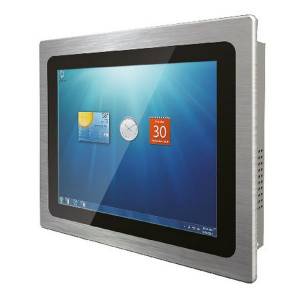 R10L100-PPT2HB Industrial Monitor 10.4&quot; LCD LED, 1024x768, 1000 nits, projected capacitive touch, VGA, power adapter AC DC 100-240V, IP65 front