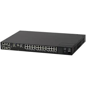 6GK6023-0AS23-3DC0-Z-CONFIG1 (A00+B00+C07+D00) Ruggedcom RSG2300, 19&quot; Rack Mount, 2x HI 88-300VDC or 85-265VAC, 24x 10/100TX ports, Slot 3 with FG50 = 2x 1000LX SFP, Ethernet on front; LED panel on front; power connector on rear