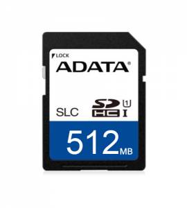 ISDD361-512MW 512MB ADATA Industrial SD Card ISDD361, 3D SLC BiCS3, R/W 20/15 MB/s, 60K P/E cycle, Wide Temperature -40...+85C
