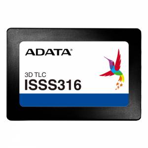ISSS316-256GCTB5 256GB ADATA Industrial 2.5&quot; SSD ISSS316, SATA 3, 3D TLC, BiCS5, R/W 530/470 MB/s, 3K P/E cycle, w/o DRAM, Standard Temperature 0..70C
