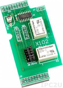 X102 2 Channels Relay Output Board