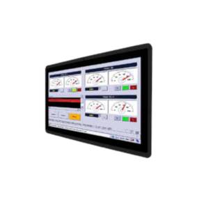 W18L100-PTA2(HB) Industrial Monitor 18.5&quot; LCD, 1366x768, 800 nits, projected capacitive touch, VGA, HDMI, power adapter AC DC 100-240V, IP65 front