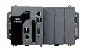 XP-8338-CE6 Standard XP-8000-CE6 with x86 CPU, 1.0 GHz, dual-core, 2GB DDR3, 32GB Flash, 2xRS-232, 1xRS-485, 1xRS-232/485, VGA, 2xEthernet, Windows CE6 OS, and 3 I/O Slot (RoHS), Win-GRAF based