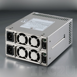 ZIPPY MRW-6420P Mini Redundant AC Input PS/2 420+420W ATX Power Supply, with Active PFC, RoHS