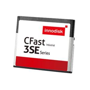 DECFA-02GD07AW4DB 2GB Industrial CFast Card, Innodisk CFast 3SE, SLC, SATA 3, R/W 50/27 MB/s, Wide Temperature 0...+70 C