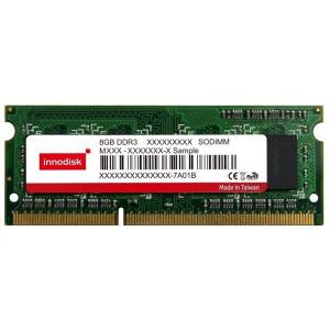 M3S0-8GMSDDPC 8GB DDR3L SO-DIMM 1600MHz Innodisk Memory 512Mx8, IC Micron, -40...+85C