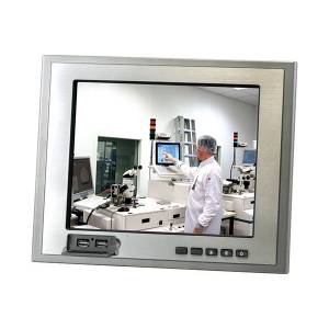 TF-AGD-315DHTT-A1-1010 Panel Mount Display, 15&quot; TFT LCD, XGA, IP65 Front Panel, DC-in, Res T/S