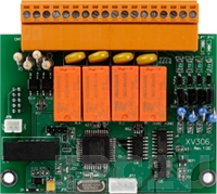 XV306 4-channel Analog Input, 4-channel Digital Input and 4-channel Relay Output Expansion Board (RoHS)
