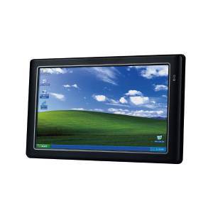 PDX2-090T-5A-2G 9&quot; Panel PC, TFT LCD 1024x600, Resistive Touch Screen, 300 nits, Vortex86DX2 933 MHz CPU, 2GB DDR2, 1xLAN, 1xRS-232/422/485, 2xUSB, Compact Flash, 5VDC, 20W Power Adapter