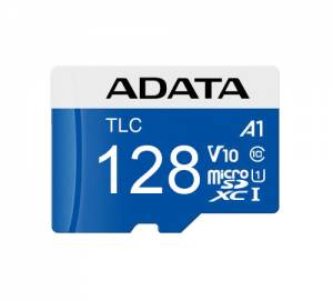 IUDD33K-128GITB5 128GB Industrial ADATA Micro SD Card IUDD33K, 3D TLC, R/W 93/83 MB/s, 3K P/E cycle, Wide Temperature -40..+85 C