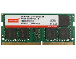 M4S0-8GSSOCRG Memory Module 8GB DDR4 SO-DIMM 2133MT/s, 512Mx8, IC Sam, Rank 2, dual side, 0...+85C