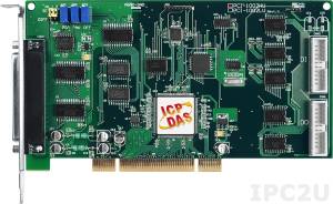 PCI-1002HU Multifunction Universal PCI Adapter, 32SE/16D ADC, 16DI, 16DO, Timer, Cable Socket CA-4002x1