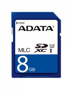 IDC3B-008GM 8GB ADATA Industrial SD Card IDC3B, MLC, R/W 75/26MB/s, 3K P/E cycles, Standard Temperature -25...+85C