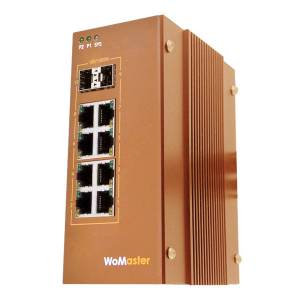 DS410-V2 Indastrial Ethernet Switch, 8x100/1000Base-T, 2x100/1000MBase SFP, COM, 1xDI, 1xDO, L2 Managed, ERPS v2, 10..60VDC, -40..75 C Operating Temperature