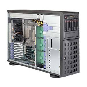 iROBO-RT201-V4 4U/ Tower Server, 2x Xeon E5-2600 v4/v3 Series CPUs/ up to 512GB ECC reg. RAM, 8x 3.5&quot; / 8x2.5&quot; SAS/SATA HDD HotSwap 2x GigaLan, 920W Redundant Platinum PSU