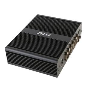 MS-9A69-J1900 Embedded Fanless Computer with Intel Celeron J1900 1.91GHz CPU, up to 8GB DDR3L RAM, VGA, HDMI, 2xGbit LAN, 6xCOM, 6xUSB, 1 x 2.5&quot; HDD/SSD SATA, mSATA, 2xMini-PCIe, Audio, 19V DC-In