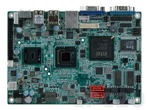 NANO-945GSE3-N270-R20 EPIC Embedded Intel Atom N270 1.6GHz CPU Board with VGA/LVDS, 2xGb LAN, CF Socket, SATA, CAN, 9~28V DC-In