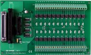 DB-24POR/D Isolated 24 Channels Photo MOS Relay Daughter Board, Opto-22 Compatible