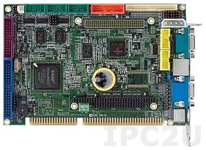 VSX-6124-V2 ISA Vortex86SX 300MHz CPU Card, 128Mb DRAM, VGA, GPIO, 4xUSB, LAN