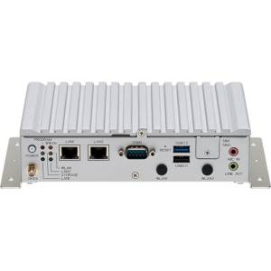 VTC-1030 Embedded server with Intel Atom x6211E 1.3GHz CPU, 4GB DDR4 RAM, 1xVGA, 1xHDMI, 2xLAN (2.5 Gbit), 2xRS232/422/485, 1xCAN DIO, 2xUSB, 1x2.5&quot; SSD Tray, 1xMini-PCIe, 2xM.2, Audio, +9...36V DC-in, -40..70C