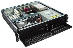 GHI-213 19&quot; Rackmount 2U Chassis, ATX, 1x5.25&quot;/1x3.5&quot; FDD/3x3.5&quot; HDD Drive Bays, without P/S