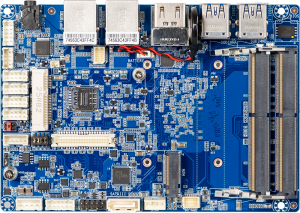 QBiP-X6413EAT 3.5&quot; Embedded SBC with Intel Atom X6413E 1.5GHz, up to 32GB RA 2xSO-DIMM DDR4M, 2xHDMI, 2xGbit LAN, 1xSATA 6GB/s, 4xCOM, 6xUSB, 1xM.2, 1xMiniPCIe, GPIO, Audio, 9..36V DC-In, 0..90%RH, -40..+85C
